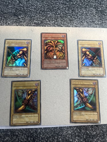 Exodia the forbidden - yu-gi-oh,
