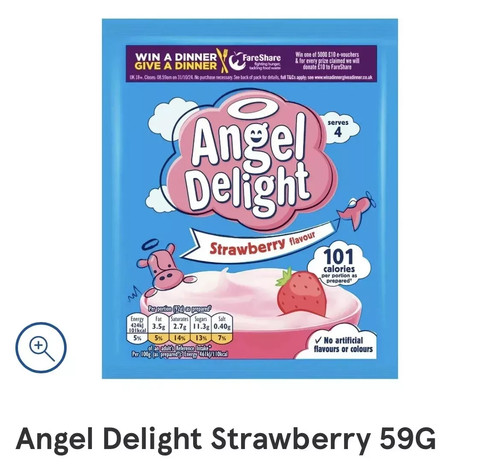 Angel delight strawberry - x,