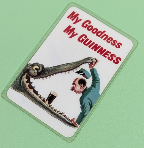 Vintage 1959 guinness pocket - 1959,