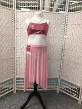 STUNNING FREESTYLE MODERN STAGE FESTIVAL SLOW DANCE COSTUME age 11-12 (66) BOX20
