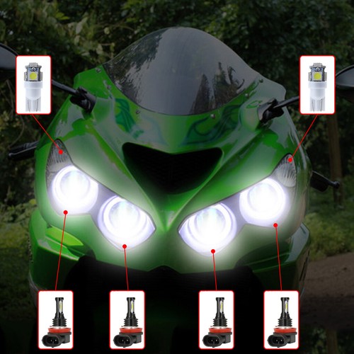 6pcs for kawasaki 14r zx14r - zx-14r,