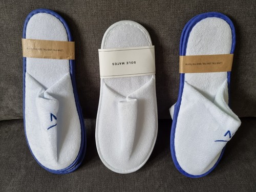 New hotel spa slippers - new,