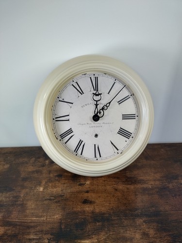 Large metal wall clock - , by