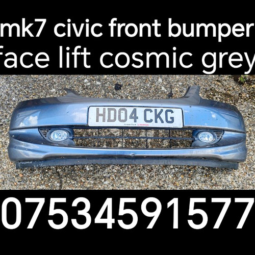 Mk7 honda civic - front, bumper