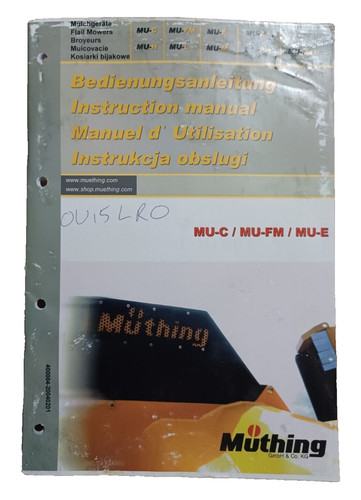 Muthing flail mower - muthing,