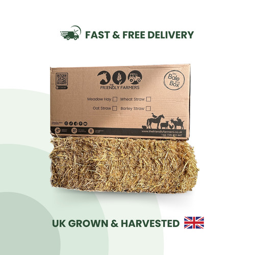 Oat straw bale box high - bale,