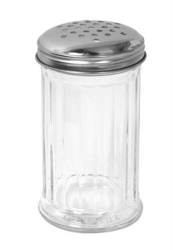 Glass flour shaker icing - shaker,,