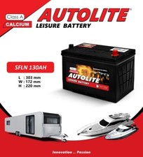 12V 130AH LEISURE BATTERY SFLN 130AHC100 FOR CARAVAN MOTORHOME /R
