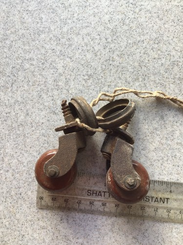 Metal and ceramic castors - metal,