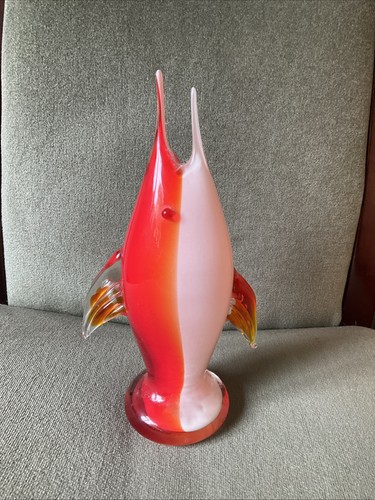 Murano glass fish sculpture - fish,