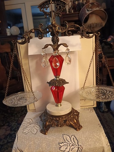 Vintage brass justice scale - vintage,