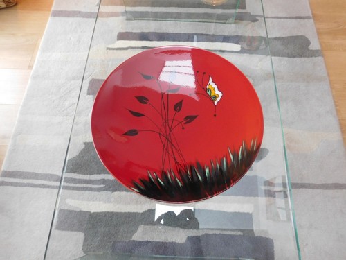 Poole pottery fantasy charger - poole,