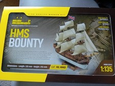 MAMOLI MODEL SHIP KITS 1/135 HMS BOUNTY  WOODEN BOAT KIT