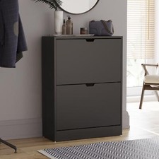 SALE 2 Drawer Shoe Cabinet