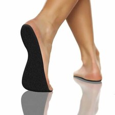 TANNING STICKY FEET PAIR Sponge Foam Black Spray Tan Foot Protectors Accessories