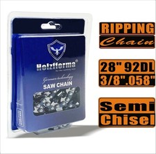 Holzfforma®  Chainsaw Ripping Chain Semi Chisel 3/8" .058" 92DL 28inch
