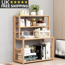 Wooden Desktop Bookshelf Rack