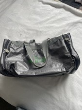 Jaguar Grey & Green Leather