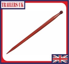 Quality BPT 1100mm Bale Spike Loader Tine M20 Conus 1 Italian 43" Long
