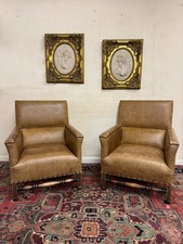 STUNNING PAIR OF OAK FRAMED