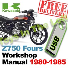 Kawasaki Z750 Fours Workshop