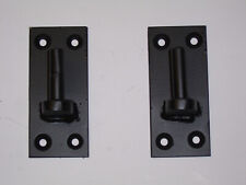 2 Wrought iron gate hinge / bracket 12 mm pin for garden gates