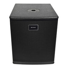 Citronic CASA Active 12" Subwoofer Bass Bin Cabinet Speaker 1400W DJ Disco