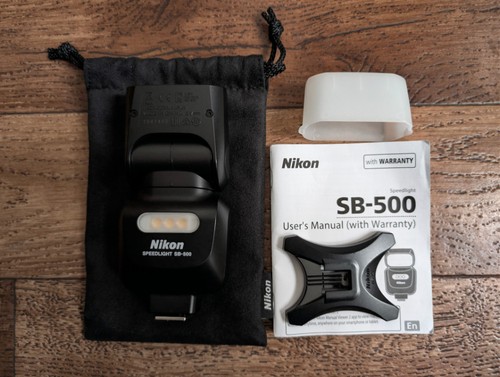 Nikon speedlight 500 flash - speedlight, sb-500