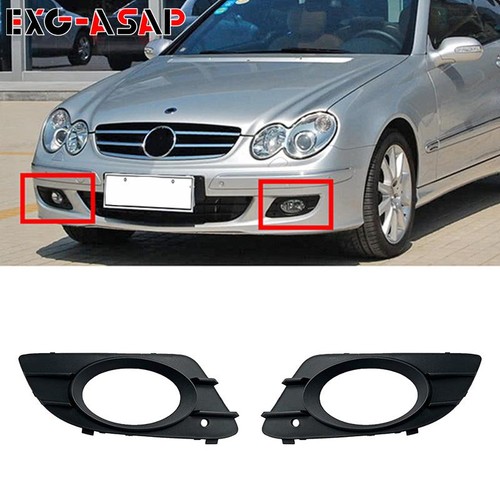 Front bumper fog light frame - light,