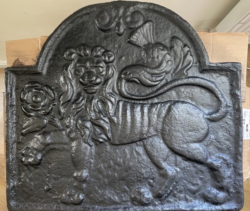 Antique fireback 18c 19c - antique, 18c–19c