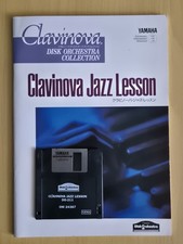 Clavinova JAZZ LESSION  Clavinova Disk Orchestra Floppy Disk with Music Book