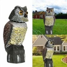 Realistic Fake Owl Decoy With