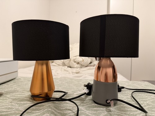 Two table lamp - lamp, base