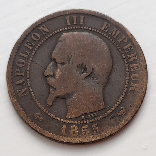1855 france centimes - france,