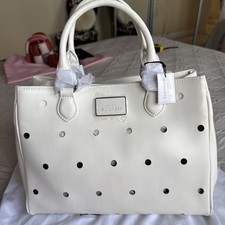 Lulu Guinness white  Leather