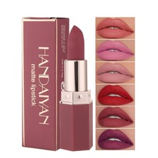 Long Lasting Waterproof Velvet Matte Lipstick Rich Pigment Non-Stick Lip Makeup