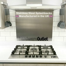 Splash Back Brushed Stainless