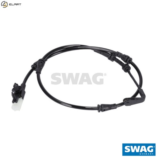 Warning contact brake pad - warning,