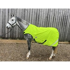 Ruggles Hi Viz Fleece Lined Walker Rug With Reflective Stitching | Lunge In Hand