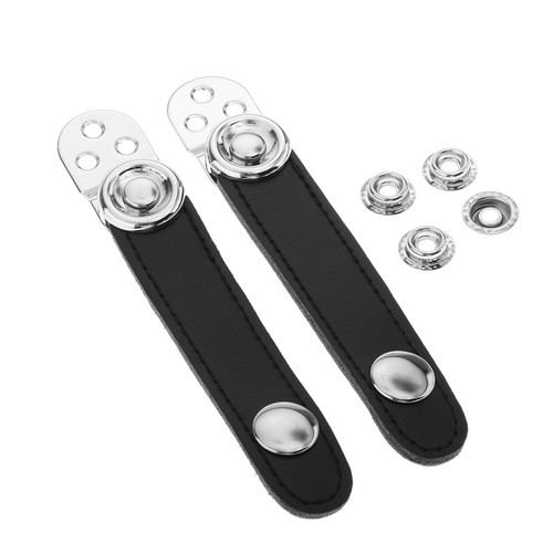 Black accordion bellows straps - accordion,