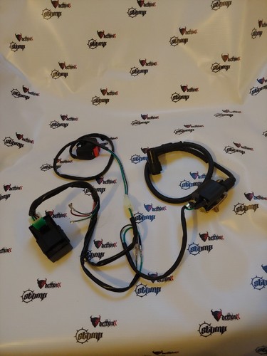 Pit bike complete wiring loom - bike,