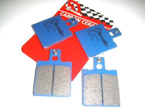 Front brake pads brembo blue - 4,