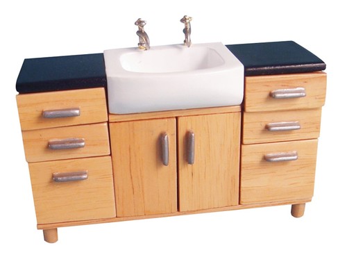 Dolls house sink - dolls,