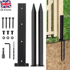 Heavy Duty Fence Post Repair Stake Kits Anchor Ground Spike Repair Tool UK