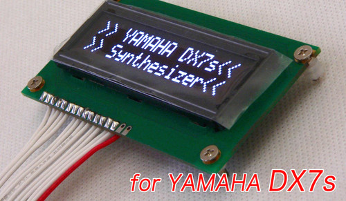 Yamaha dx7s oled - dx7s, blackdisplay