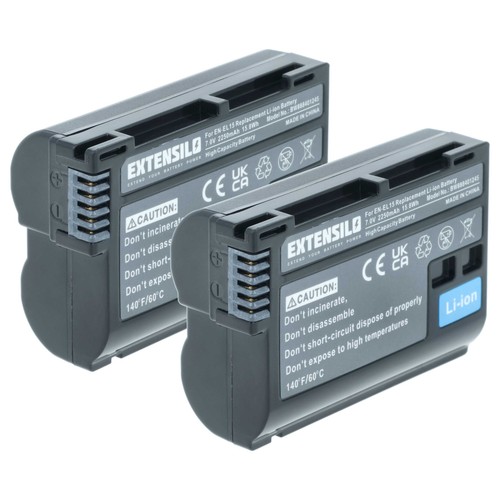 Battery for nikon d7000 - 2x,