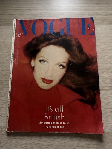 Vintage vogue march 1975 - vogue,