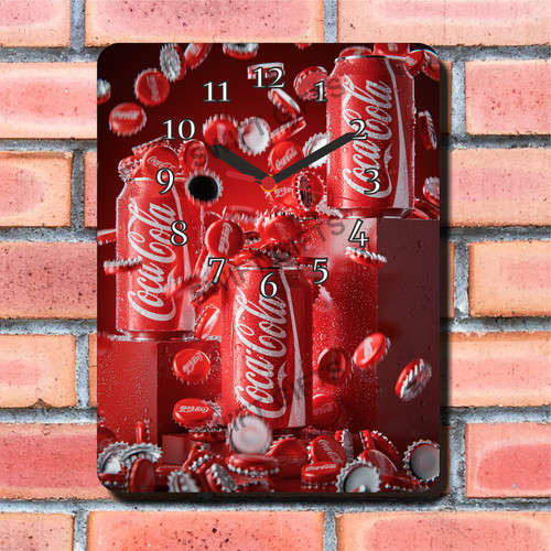 Coca cola design wall clock - cola,