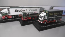 Atlas / Oxford 1/76 Eddie Stobart  Job Lot  3 Models Scania / Ford Cargo