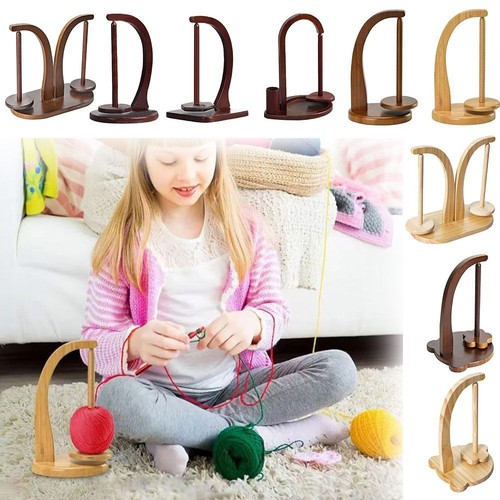Handmade yarn spinner wooden - handmade,